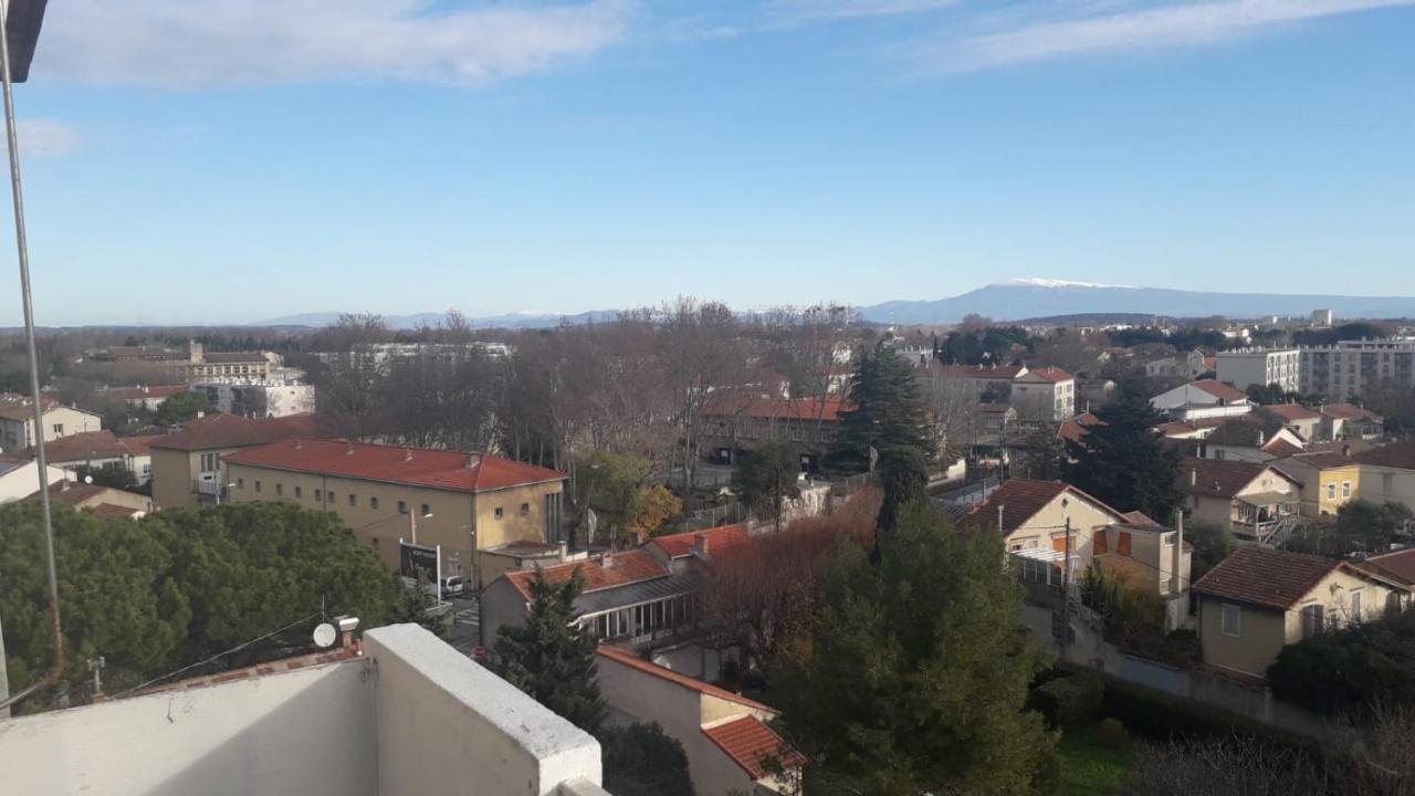 Agreable Appartement 4 Pieces, Vue Mont Ventoux, Proche Remparts Avignon Kültér fotó